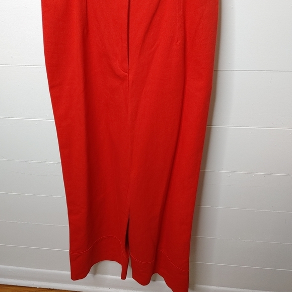 INTERMIX Red Magnolia jumpsuit size 2 - Picture 5 of 16